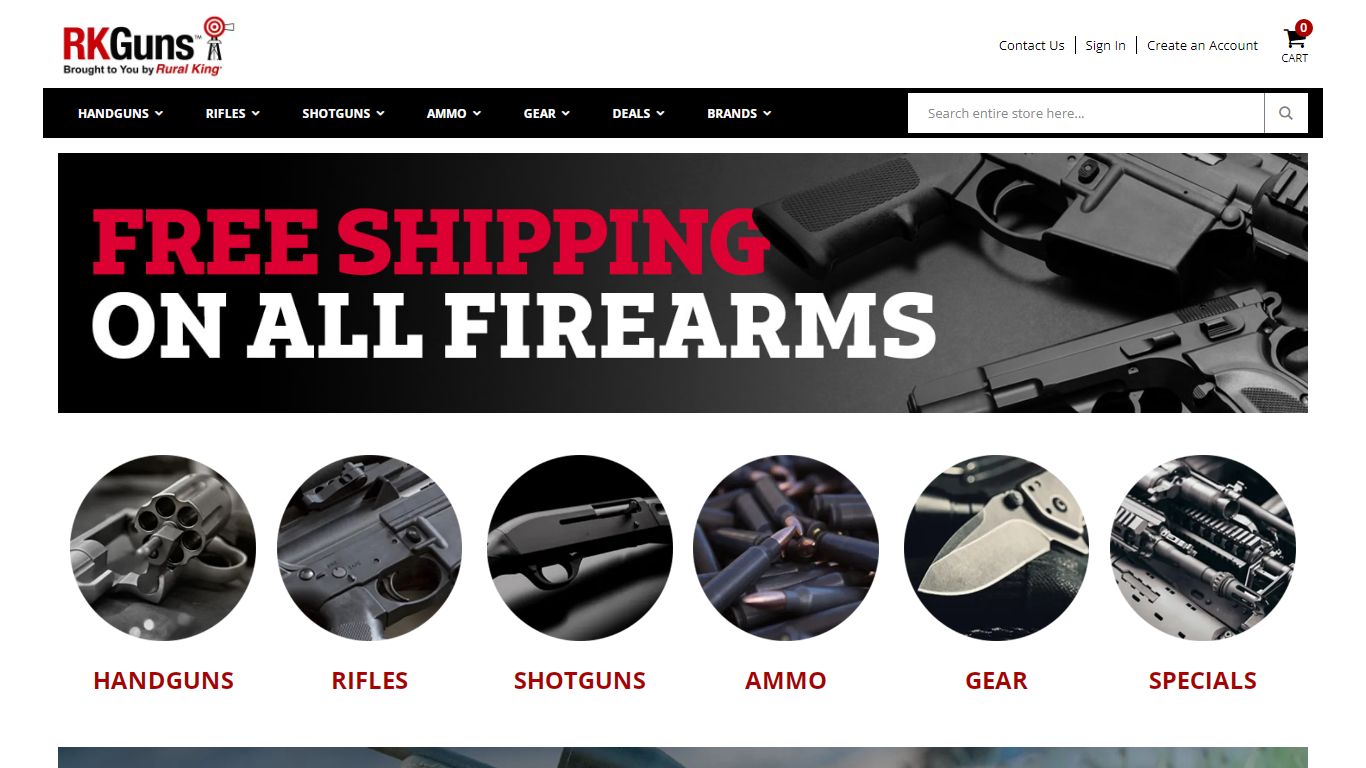 Gun Store : Shop for and Buy Guns Online : RK Guns
